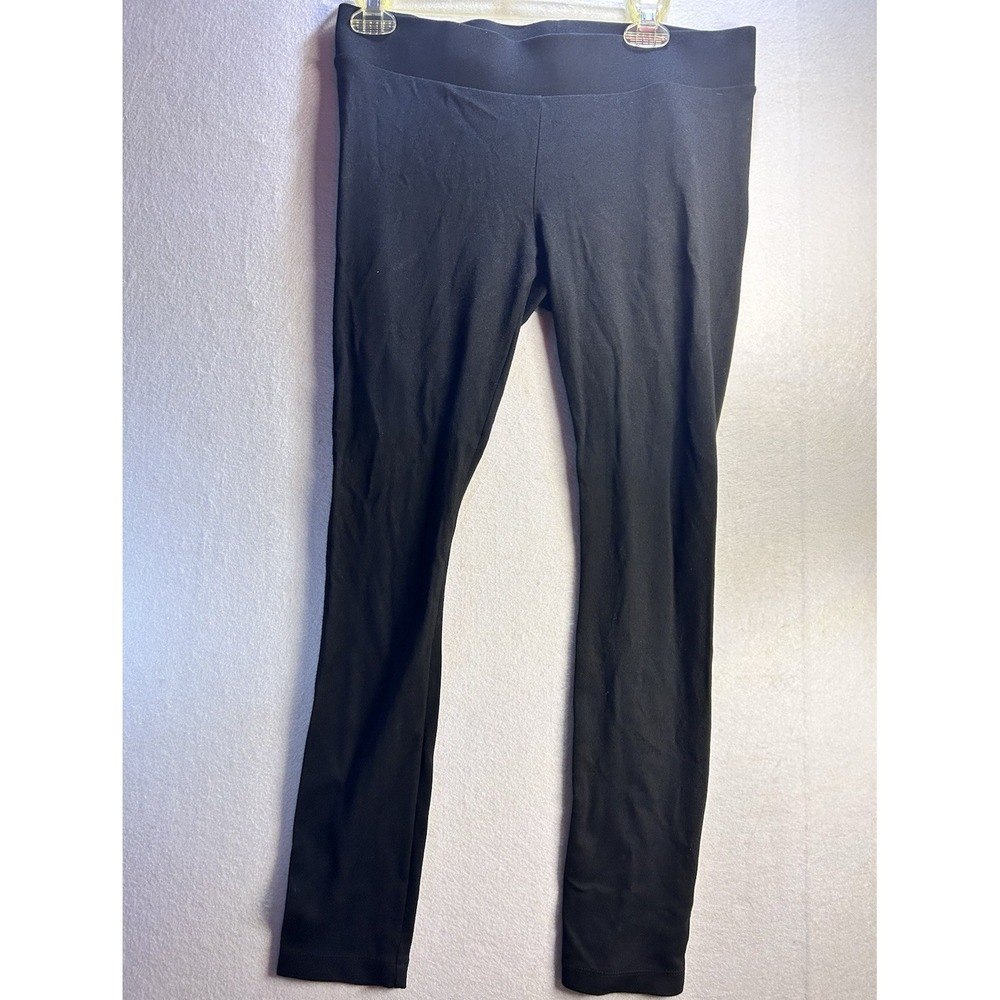 White House Black Market Women's Solid Black Ankle Leggings Size S Regular